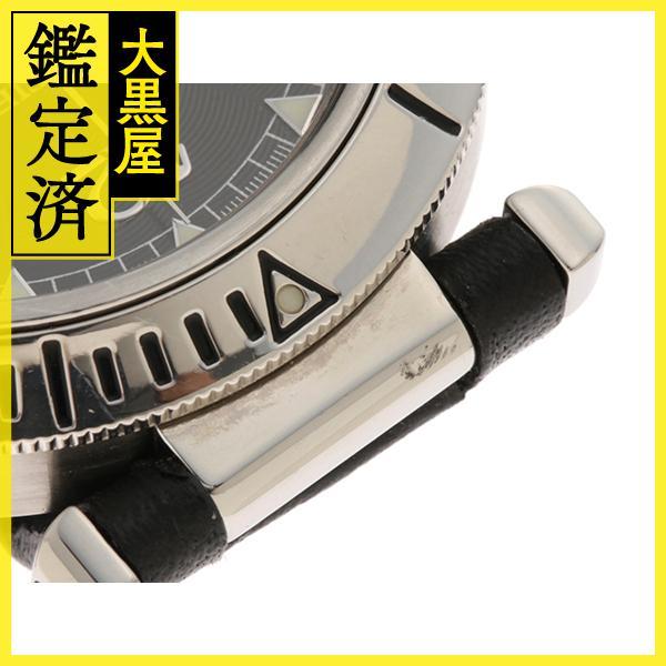 Cartier Cartier Pacha N950 chronograph W3105155 platinum bezel SS/ leather for man self-winding watch clock [473]
