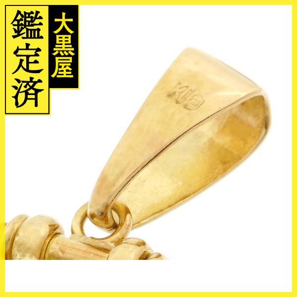 JEWELRY　貴金属・宝石　ペンダントトップ　K18　ゴールド　ダイヤモンド　8.7g　馬　（2143600341116）【200】_画像6