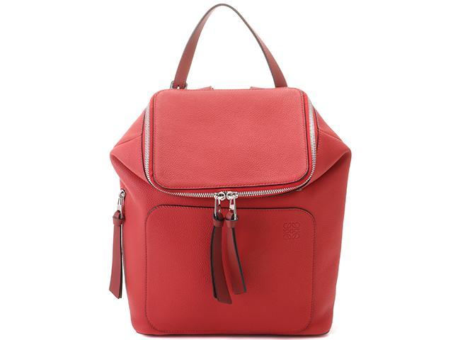 品多く LOEWE ロエベ ゴヤ スモール バックパック リュックサック レッド カーフ 307.12UU15【431】 その他 品多く LOEWE ロエベ ゴヤ スモール バックパック リュックサック レッド カーフ 307.12UU15【431】 その他