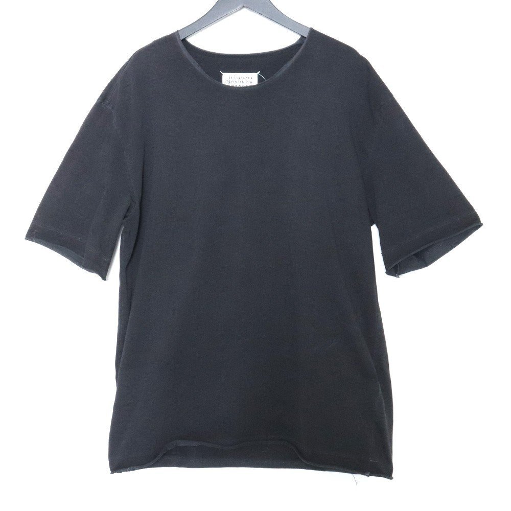 MAISON MARGIELA 23SS オーバーサイズ カットオフ Tシャツ ブラック XSサイズ S50GC0668 メゾンマルジェラ 半袖カットソー