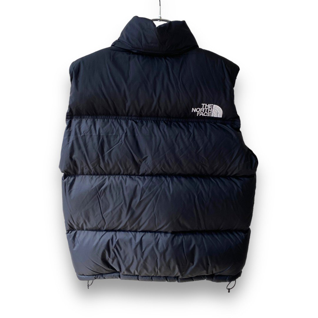 THE NORTH FACE 22AW NUPTSE VEST サイズS ブラック ND92232 ザ ノースフェイス ヌプシベスト ダウン_画像2