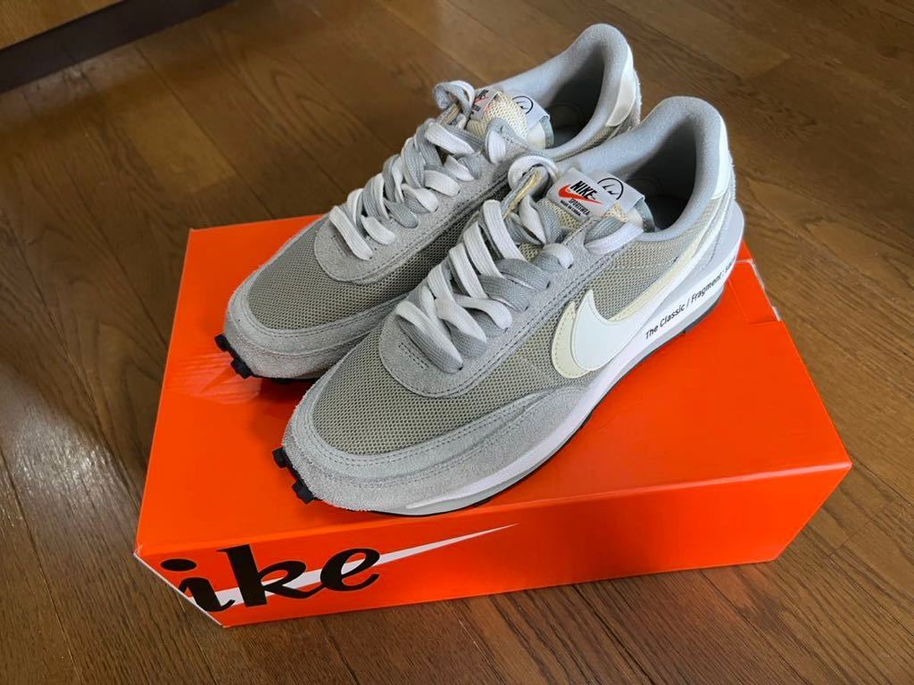 NIKE sacai fragment LD WAFFLE 9.5 グレー_画像1