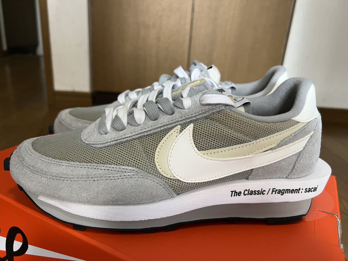 NIKE sacai fragment LD WAFFLE 9.5 グレー_画像2