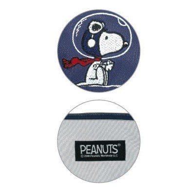  Snoopy Flat pouch 2 kind set ( Astro no-tsu) Flat case pouch pen case case imitation leather canvas 