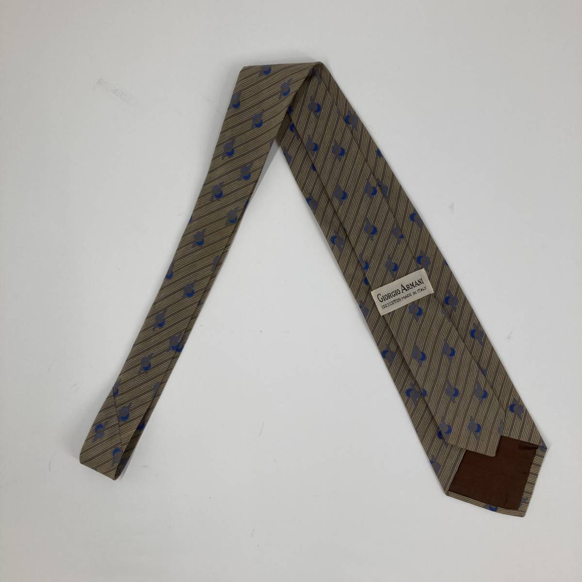  old clothes GIORGIO ARMANIjoru geo Armani necktie high class (C1229)