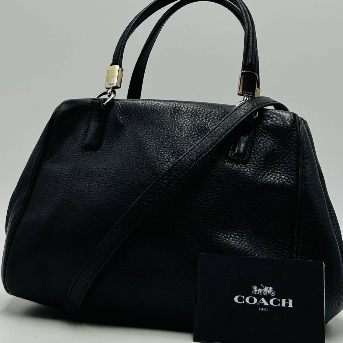 1円～【入手困難品】定価10万円 コーチ COACH トートバッグ ショルダー