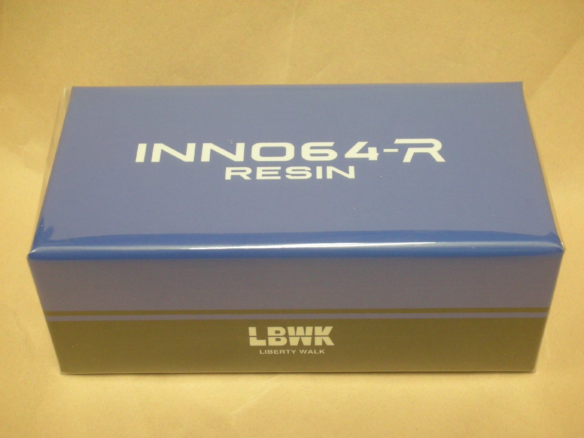Inno Models 1/64 ニッサン スカイライン LBWK (ER34) スーパーシルエット BLUE METALLIC 完成品
