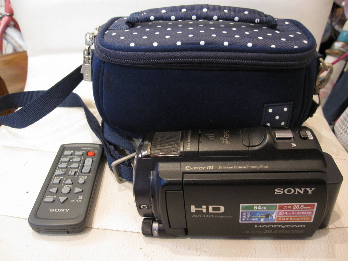☆#594 【中古品】SONY ソニー HDR-CX630V デジタルビデオカメラ