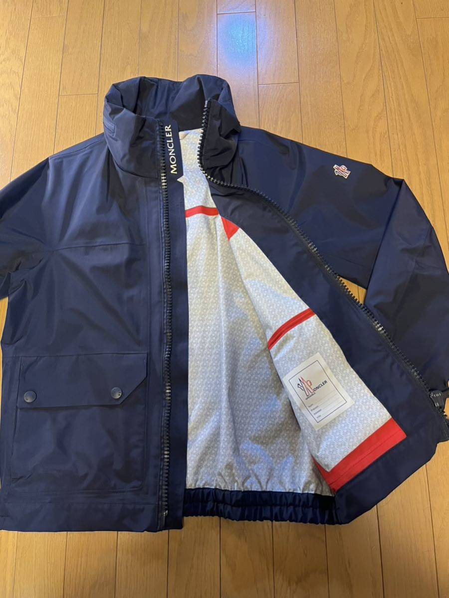 美品】Moncler グルノーブル mantreau ネイビー 3サイズ-