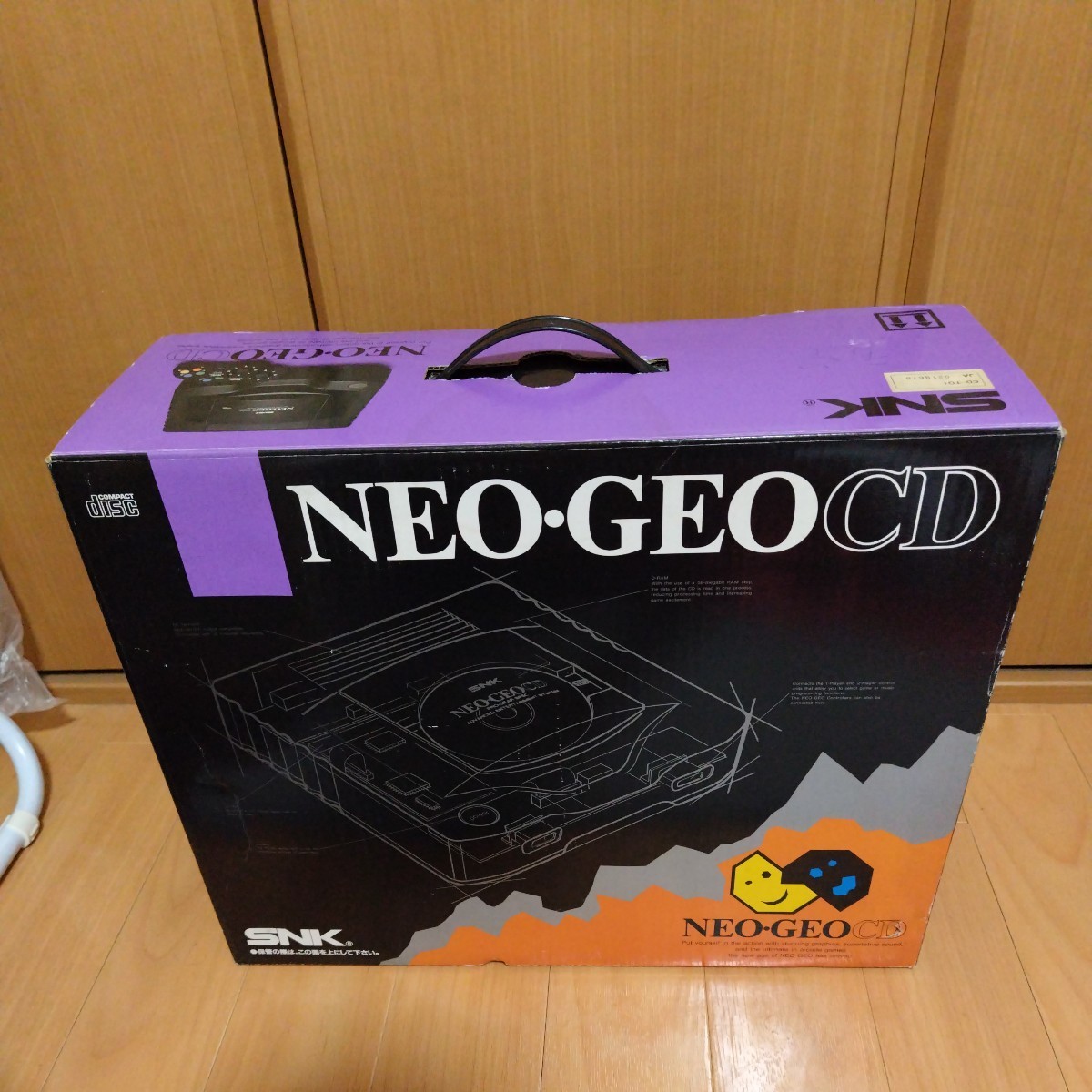 レア 希少 ネオジオCD 本体 SNK NEOGEO CD ネオジオ 本体 人気の画像1