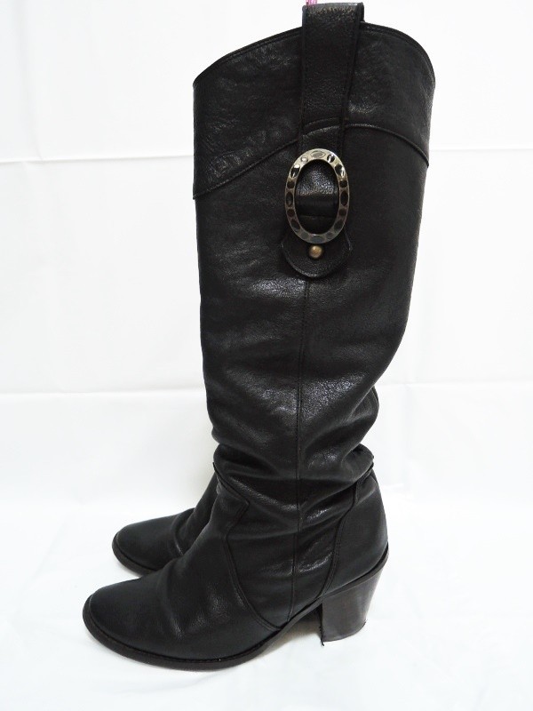 Himiko Himiko Long Boots Black Black 23.0 Scm 6см каблука