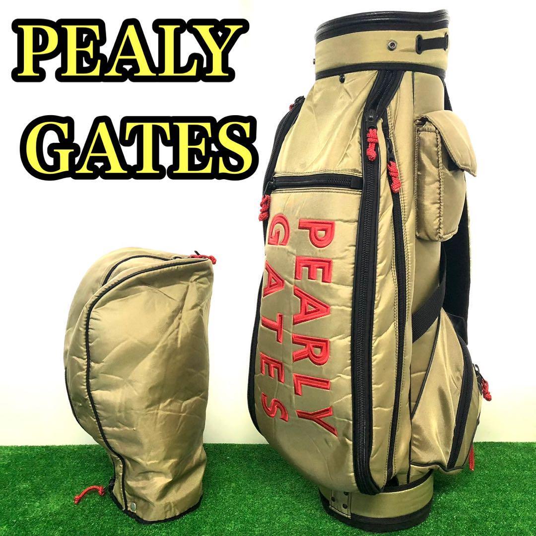 高級品市場 良品 PEARLY GATES パーリーゲイツ キャディバッグ ゴルフ
