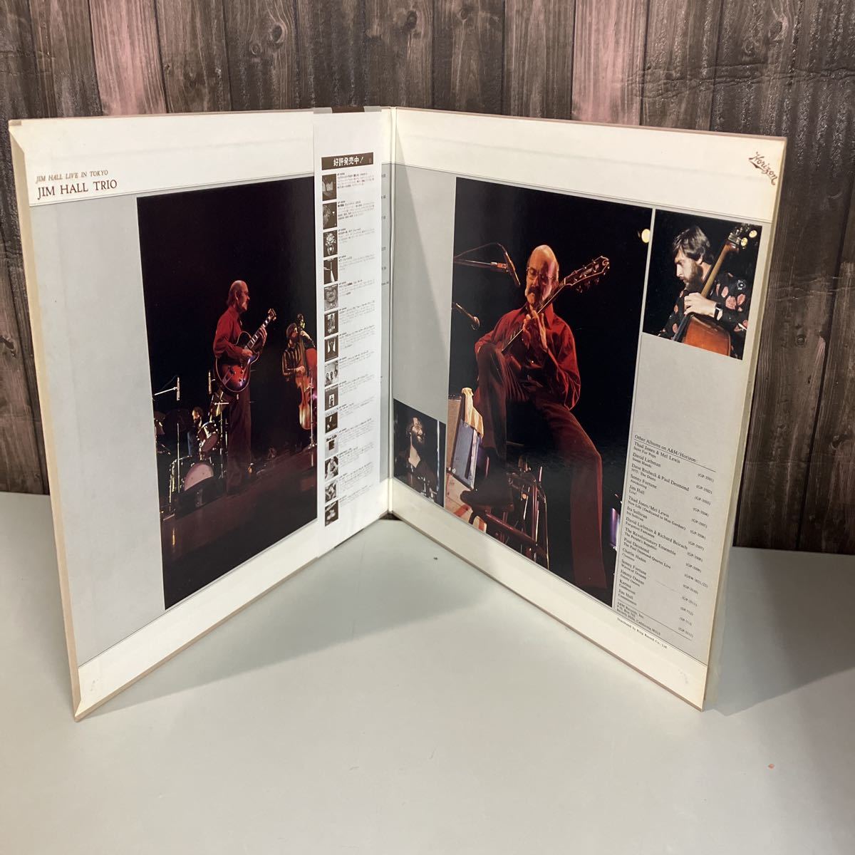 LP レコード●ジム ホール トリオ JIM HALL LIVE IN TOKYO BILLIE'S BOUNCE TWISTER SECRET LOVE /GP-3513 / ジャズ ●A2569-10_画像4