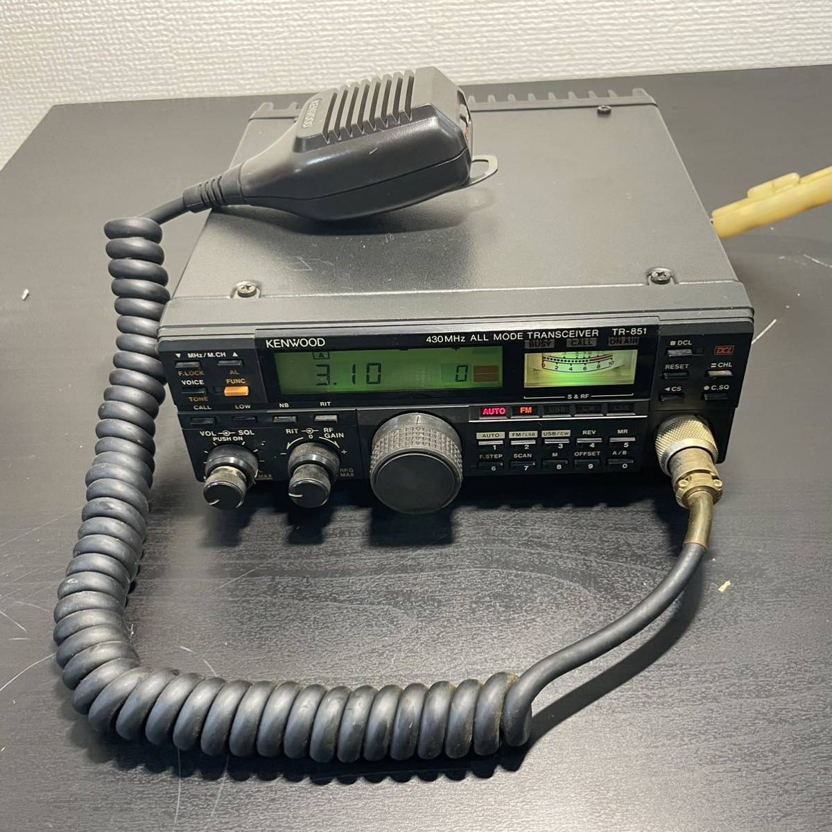 1円〜 KENWOOD ケンウッド TR-851 オールモードトランシーバー 無線機