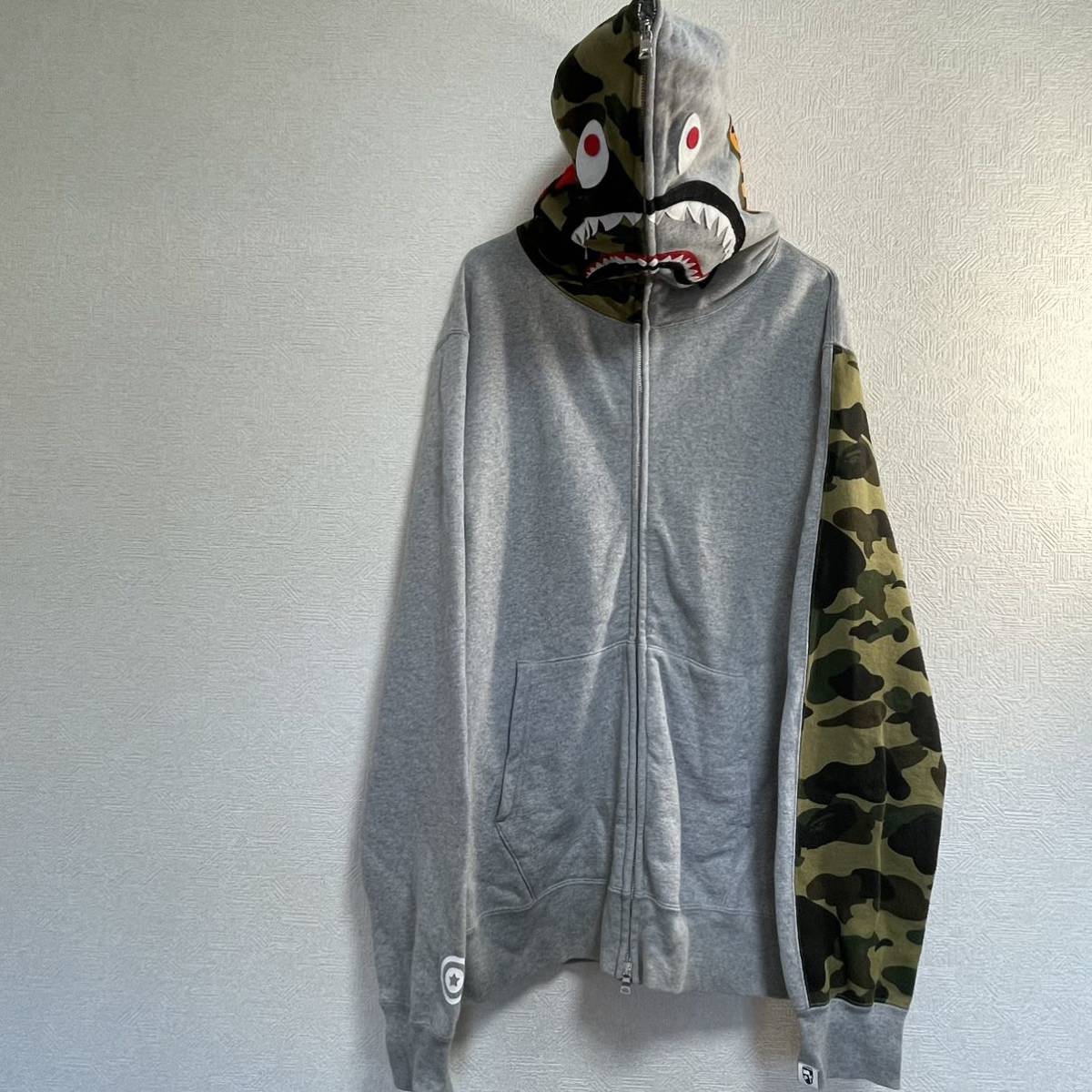 新作入荷!!】 BAPE APE BATHING A エイプ パーカー 迷彩 サルカモ