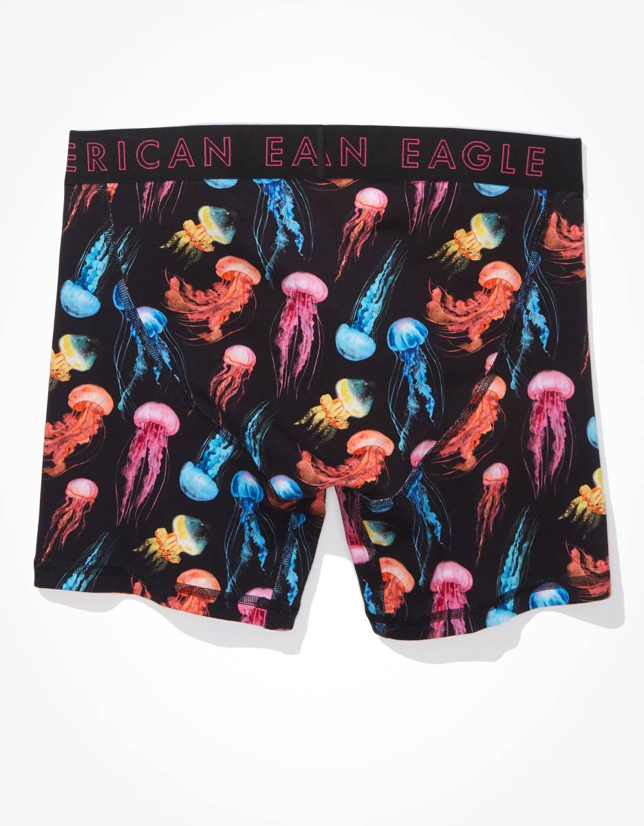 * AE アメリカンイーグル ボクサーブリーフ トランス AEO Jellyfish 6" Classic Boxer Brief XL / Black *_画像2