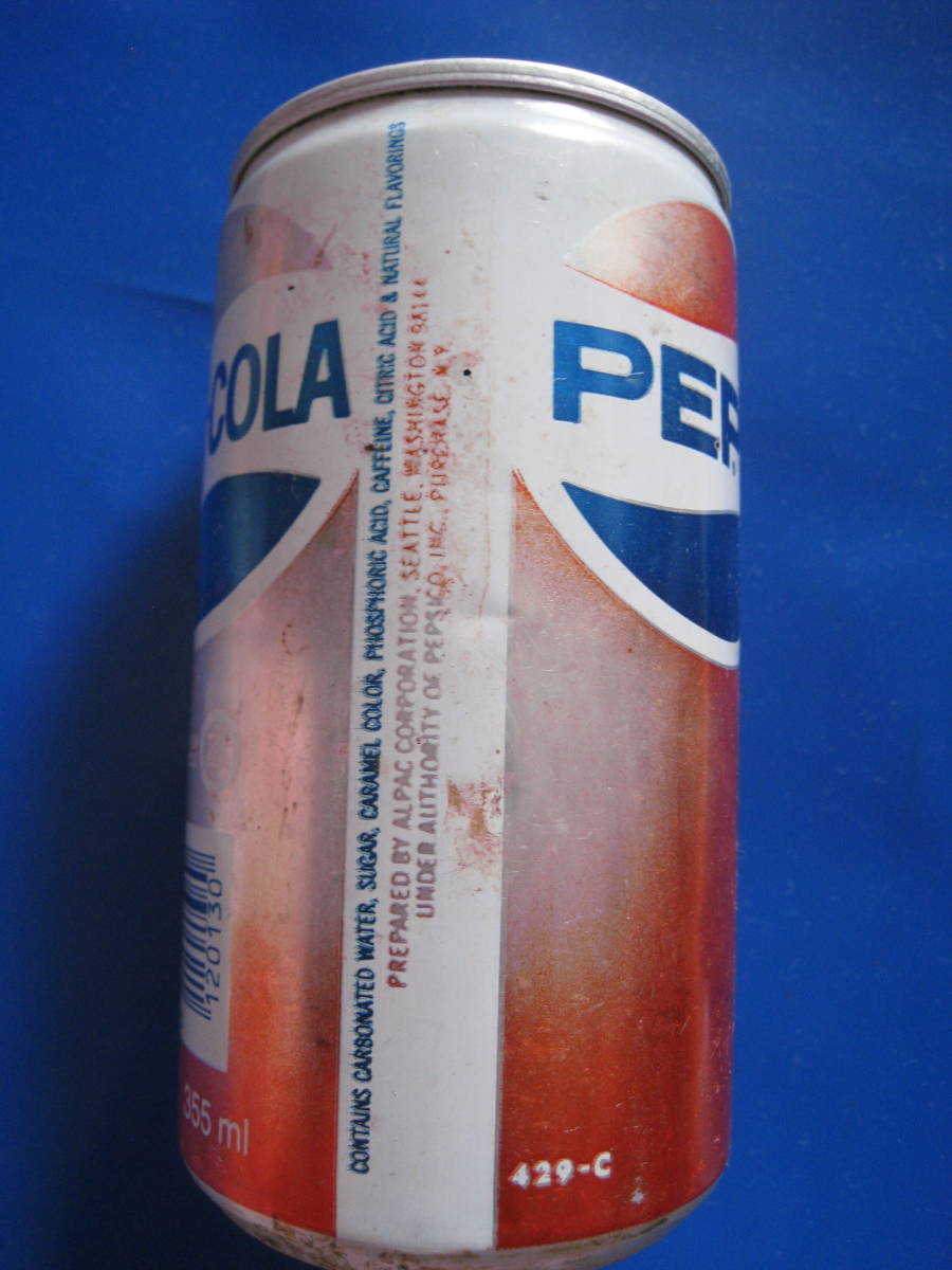 # блиц-цена PEP.SI-COLA Pepsi-Cola 12FL OZ 355ml 1970 годы? импорт жестяная банка трудно найти пустой жестяная банка коллекция подлинная вещь * б/у *