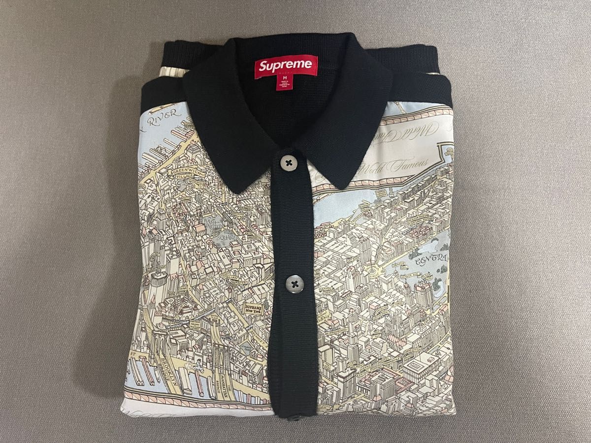 Supreme Silk Map Cardigan カーディガン サイズ M｜Yahoo!フリマ旧