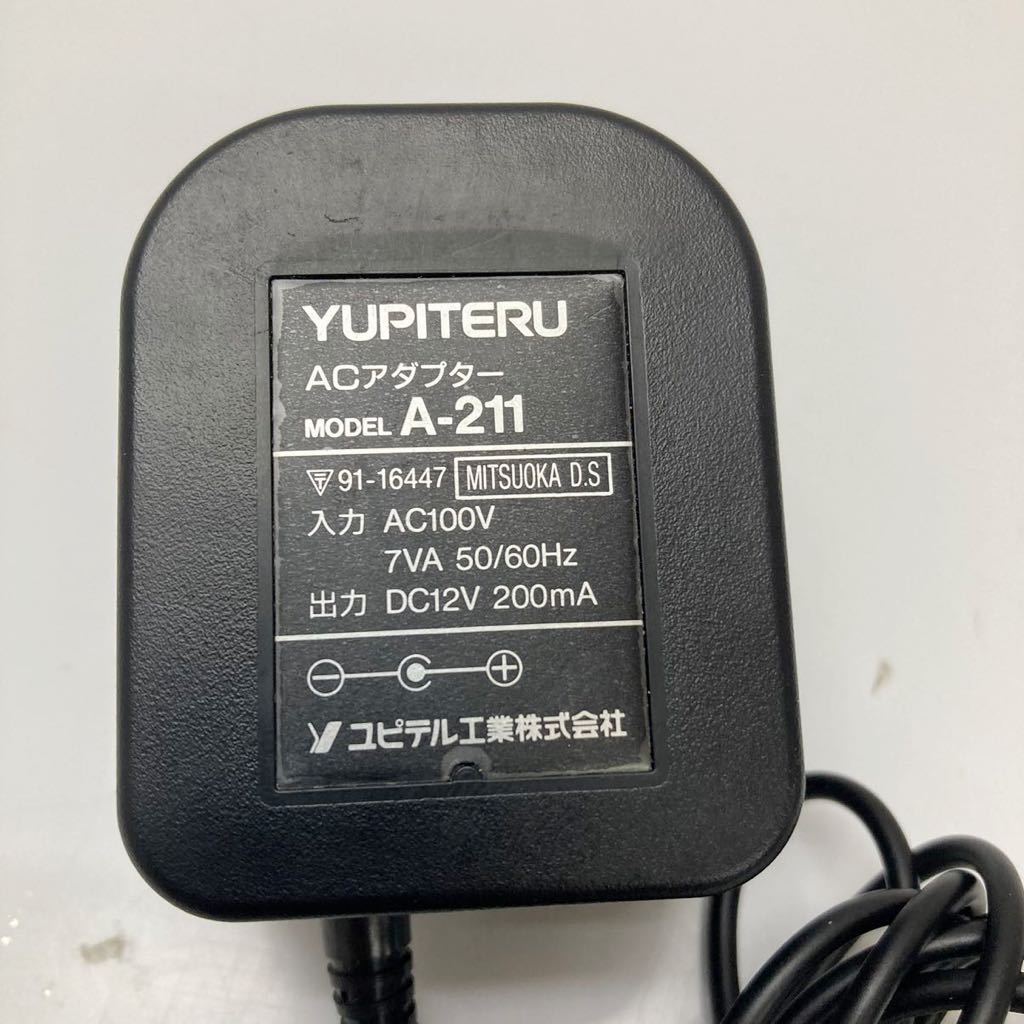  Jupiter A-211 AC power supply adaptor multiband receiver YUPITERU MVT-3100 MVT-3200 MVT-7000 MVT-7100 YJ5