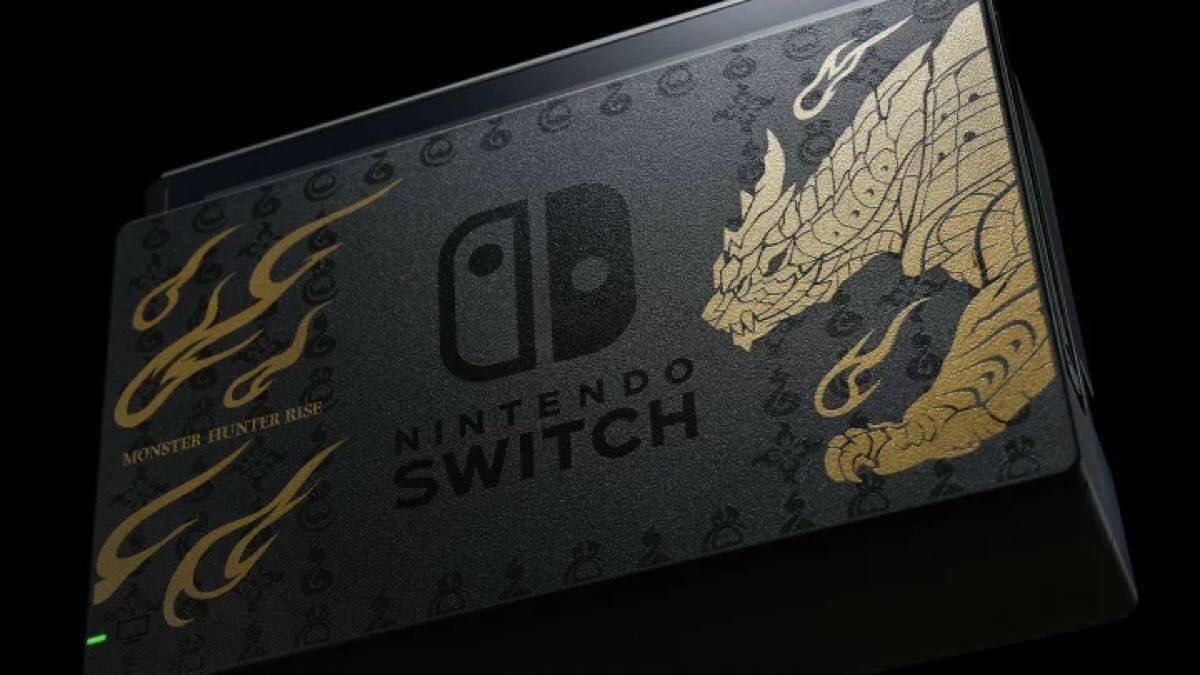 (新品未使用/店印無)Nintendo Switch モンスターハンターライズ スペシャルエディション  4台セット