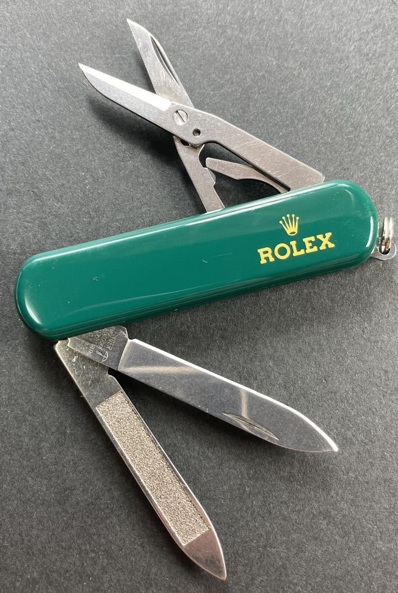 ロレックス ノベルティアイテム ナイフ ハサミ ドライバー ROLEX novelty scissors knife driver not for sale 未使用 unused GENUINE_画像2