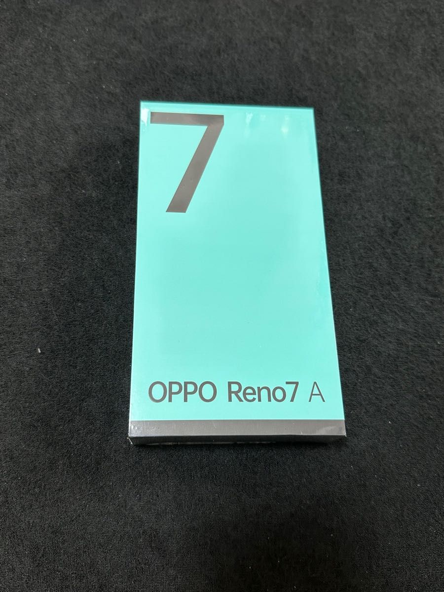 OPPO Reno7 A CPH2353 スターリーブラック 国内版simフリー 新品未使用