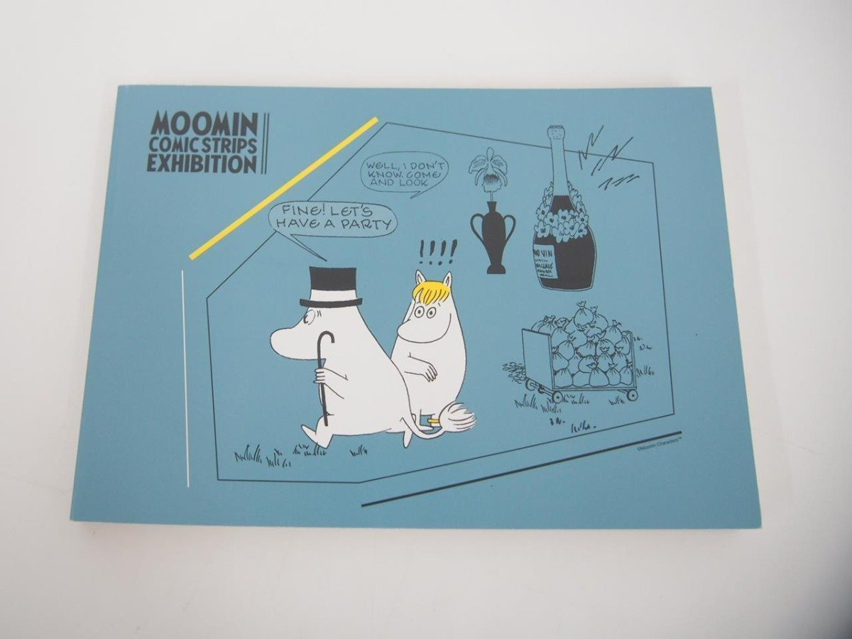 ★　【2冊セット ムーミン75周年「ムーミンコミックス展」 MOOMIN COMIC STRIPS EXHIBITION 2020】151-02308_画像5