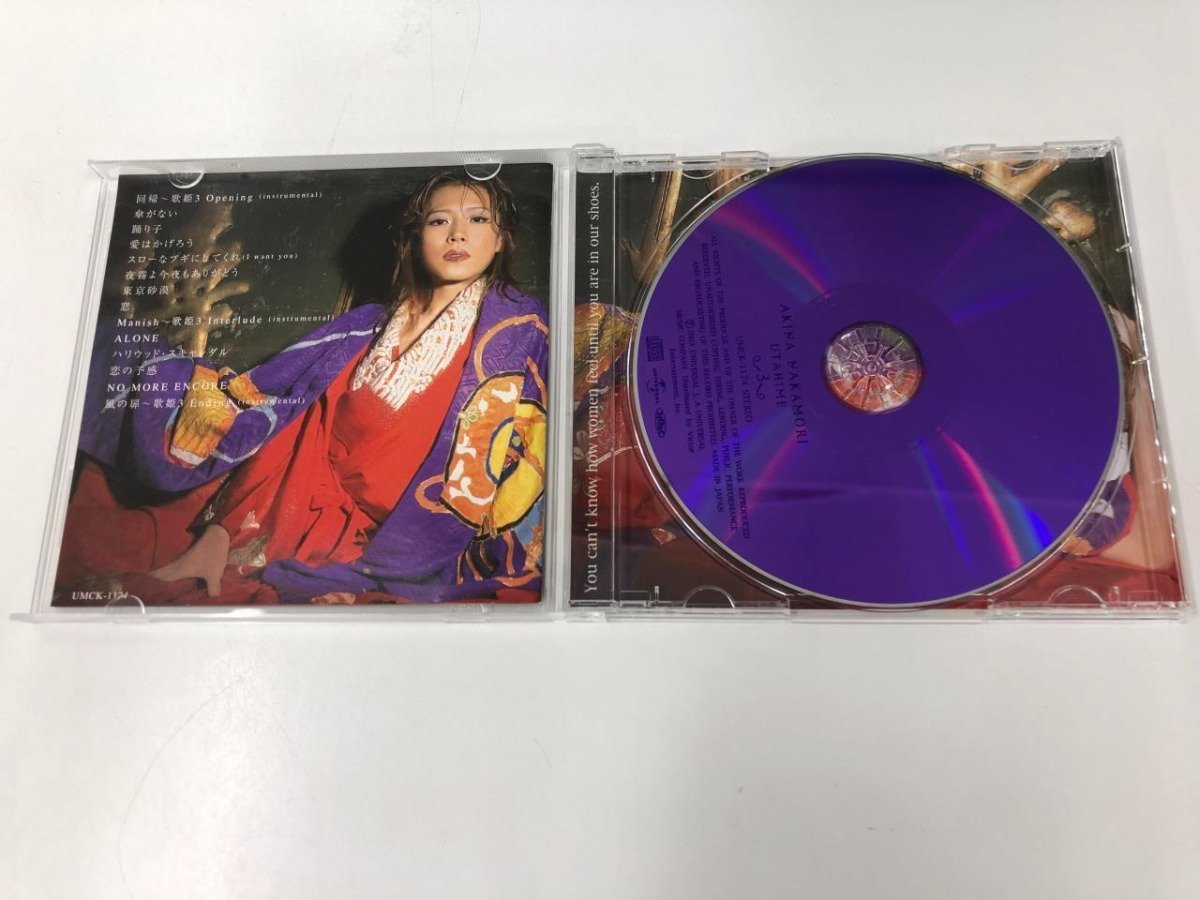 ★　【CD　中森明菜 / 歌姫 3－終幕】165-02308_画像3