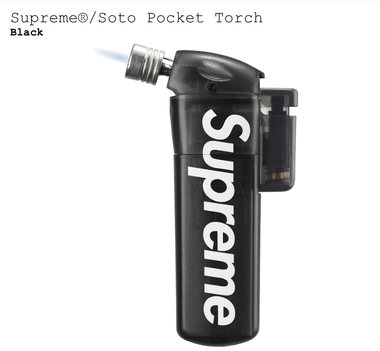 100 ％品質保証 / BLACK Torch Pocket Soto supreme 23aw / 【新品正規