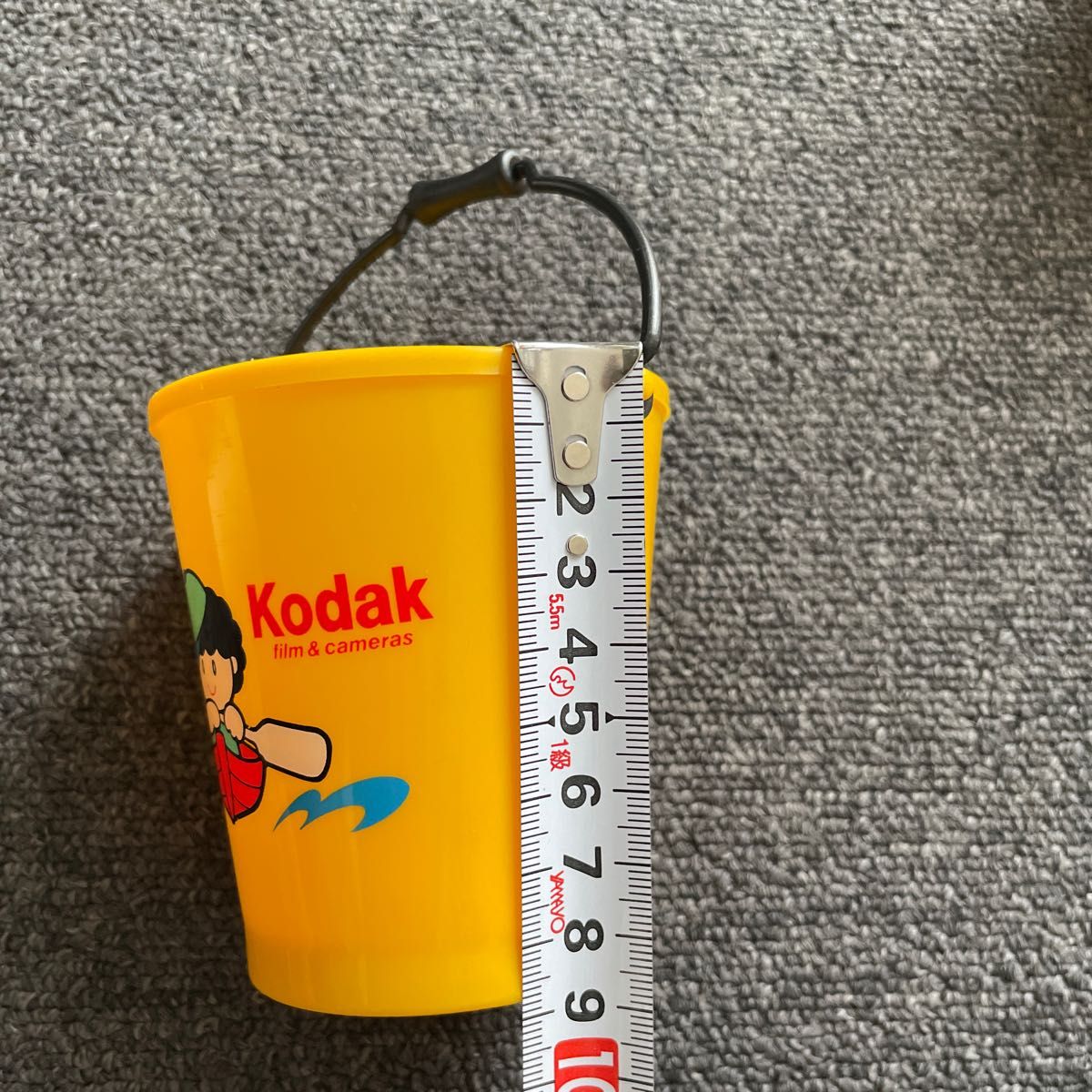 コダックフィルム　Kodak バケツ型小物入れ　ペン立て 昭和レトロ 当時物　3個セット　非売品　レア