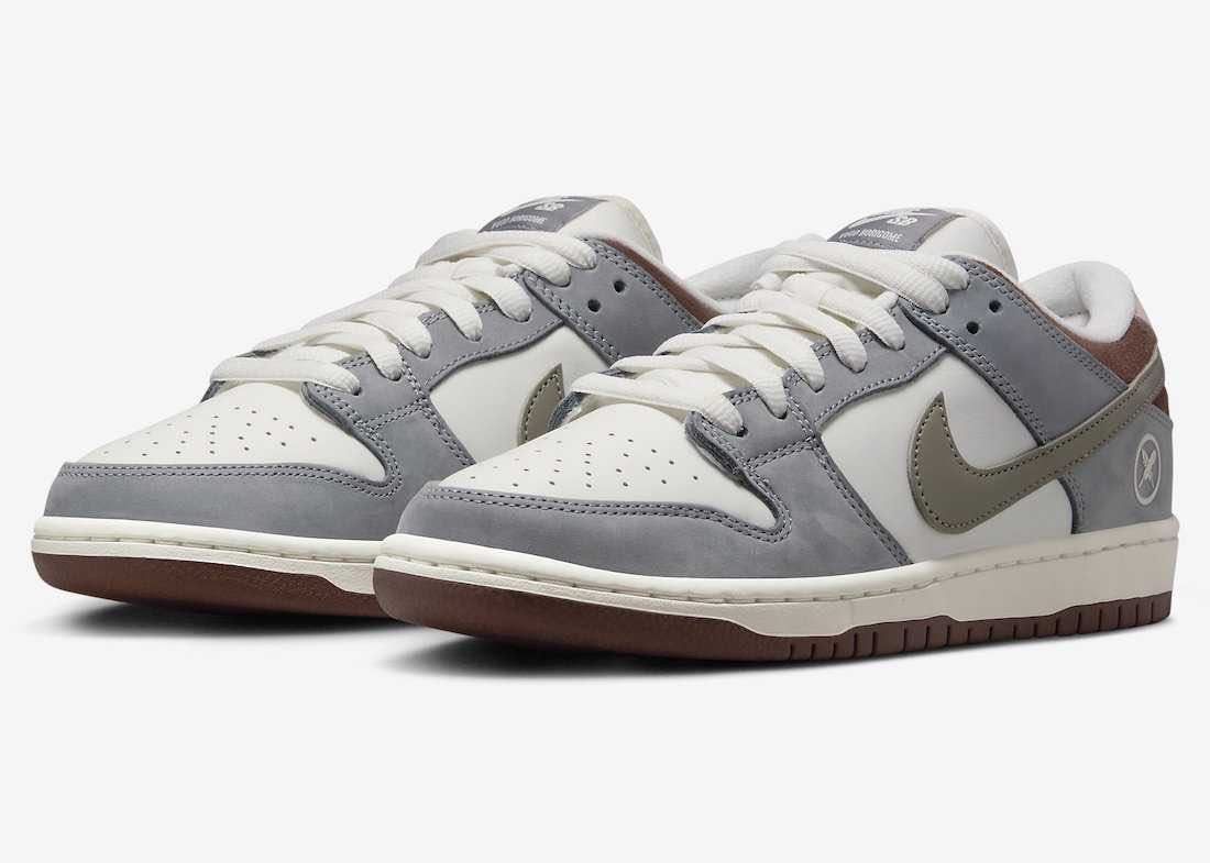 26,5cm US8,5 国内 正規品 堀米 雄斗 Yuto Horigome Nike SB Dunk Low Pro QS Wolf Grey FQ1180-001 ナイキ エスビー ダンク ロー グレー