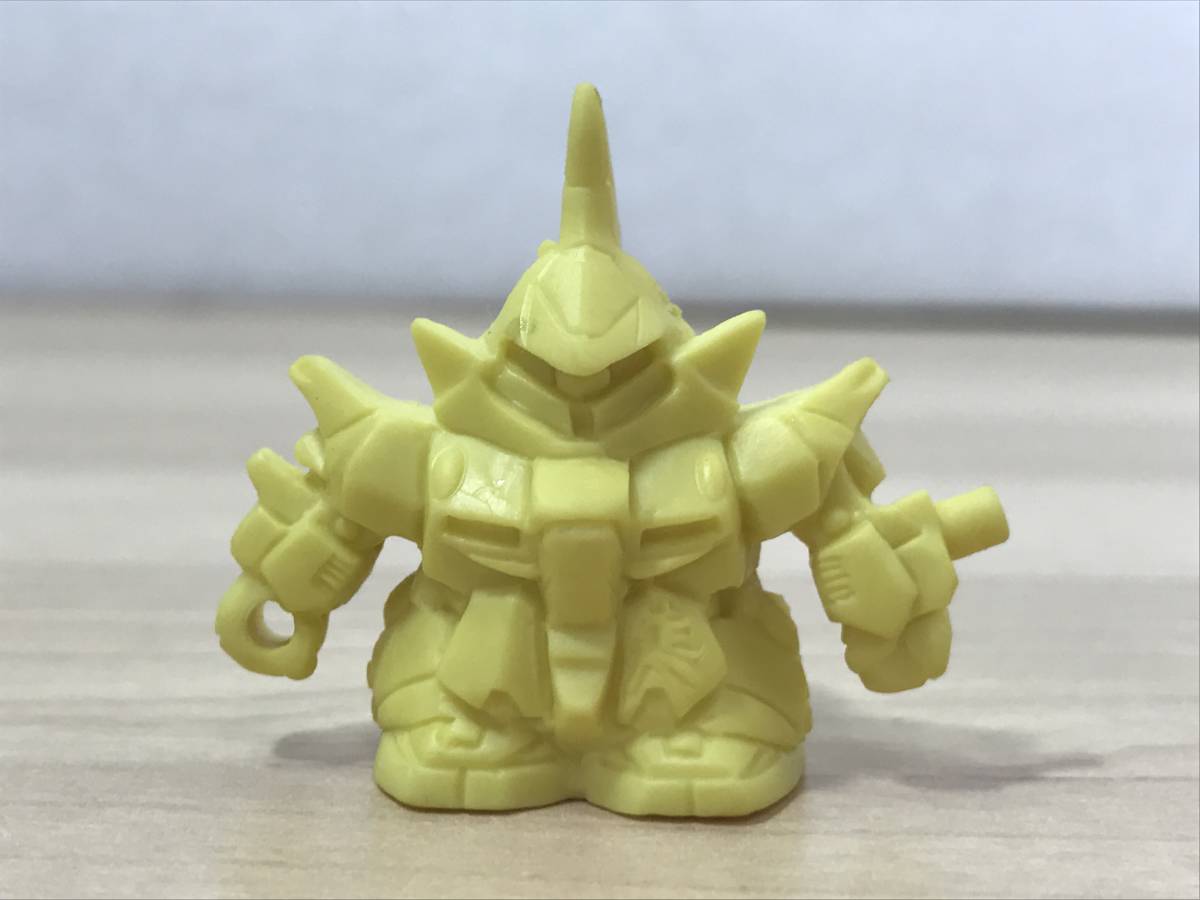 SDガンダム 消しゴム バウ 黄色 フィギュア ガン消し ガシャポン AMX
