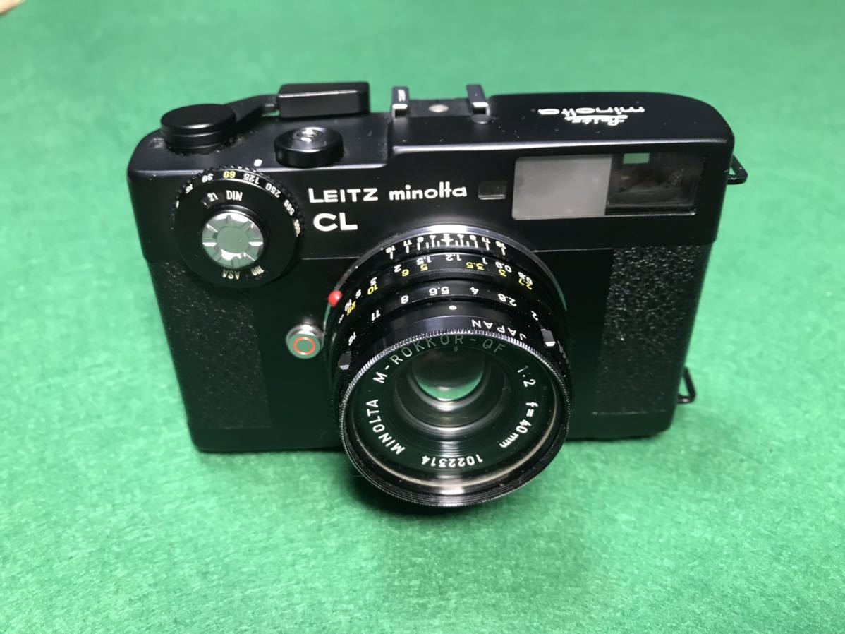 LEITZ minolta CL M-ROKKOR QF40mm LEITZ minolta CL M-ROKKOR QF40mm