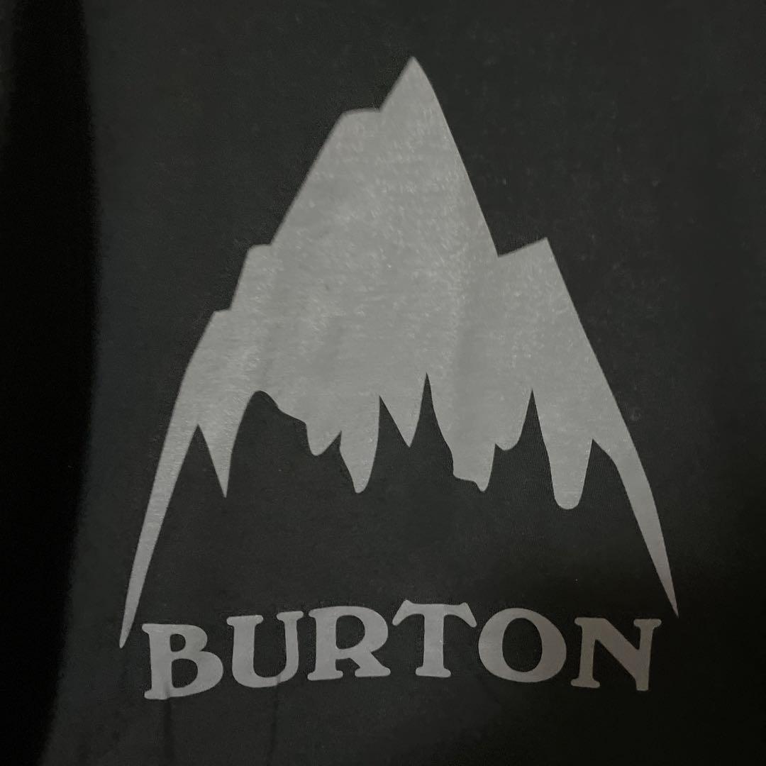 新品 BURTON Tシャツ ロゴ 黒 未使用 タグ付き ユニセックス_画像3