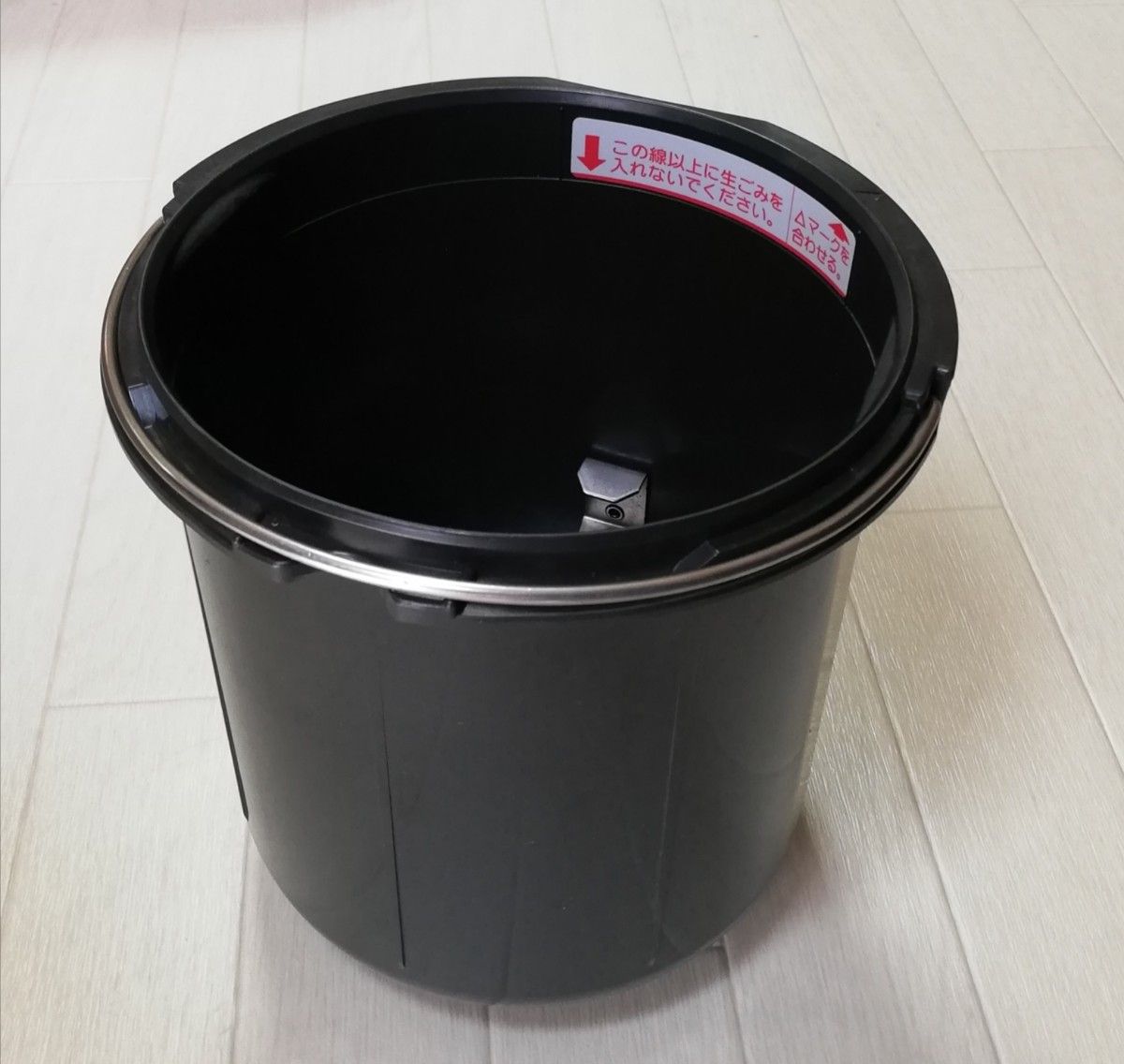 中古品 生ゴミ処理機用処理容器 バケツ リサイクラー ナショナル 中古品 生ゴミ処理機用処理容器 バケツ リサイクラー ナショナル