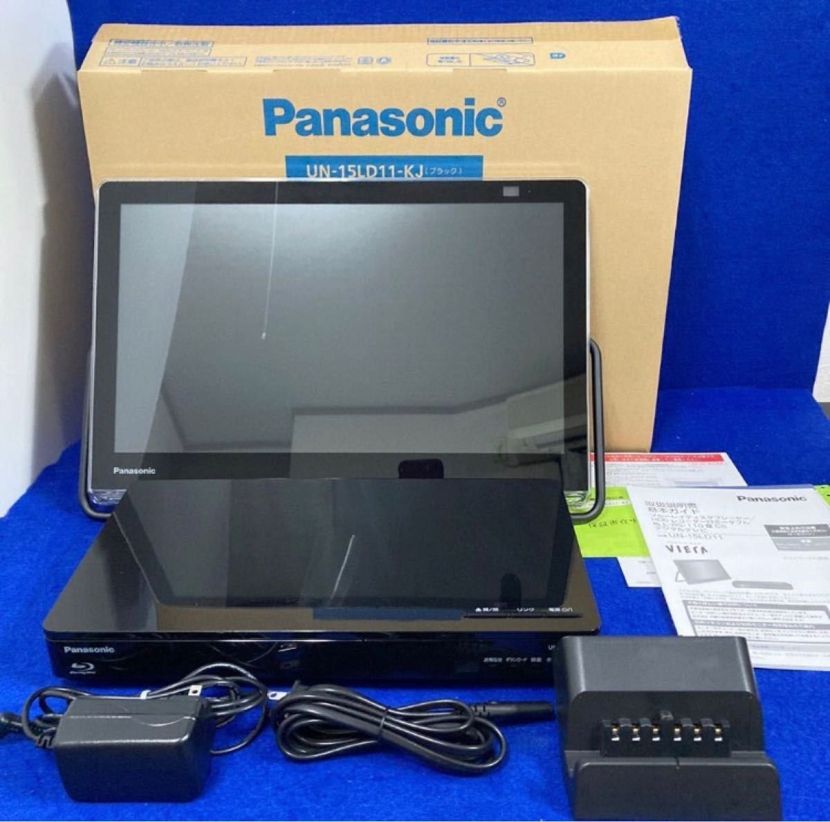 Panasonic プライベートビエラ UN-15LD11 HDDレコーダー付ポータブルTV