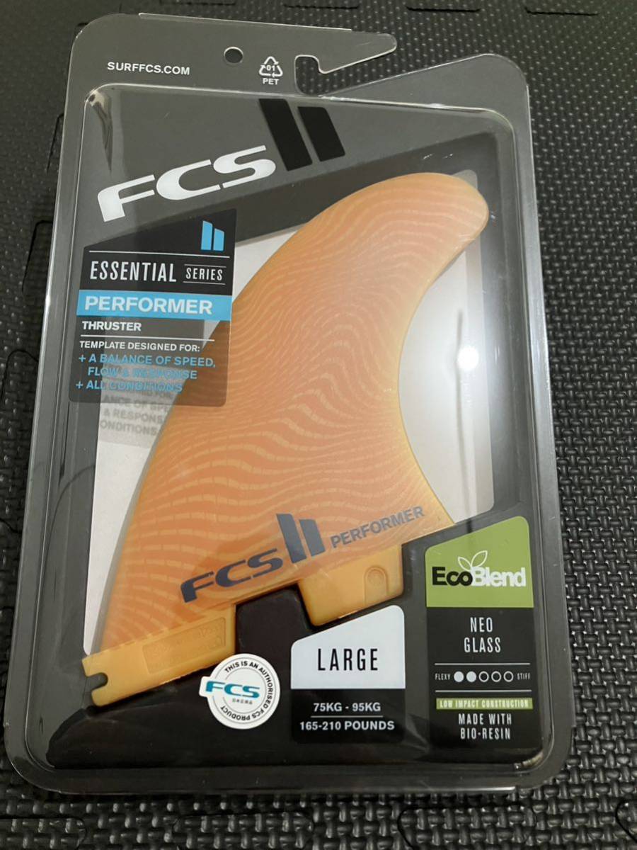 お手頃価格 FCS サーフボードフィン PERFORMER 店舗受取可 トライ