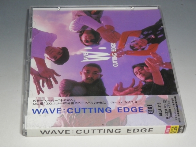 □ WAVE ウェーブ CUTTING EDGE カッティングエッジ 帯付CD ALCA-215_画像3