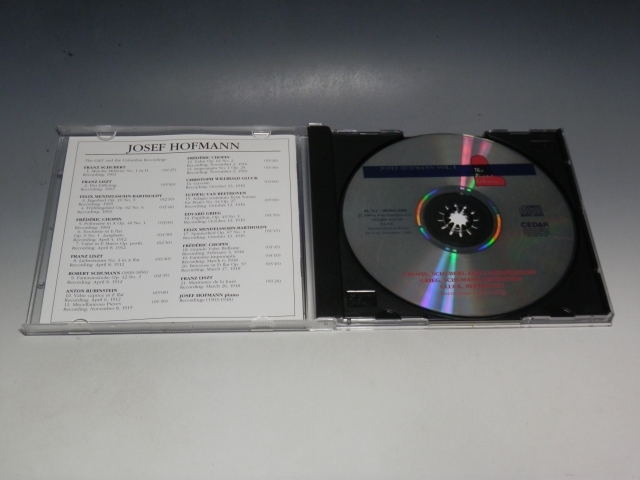 □ JOSEF HOFMANN ヨーゼフ・ホフマン VOL.1 Recordings 1903-1918 輸入盤CD THE PIANO LIBRARY_画像4