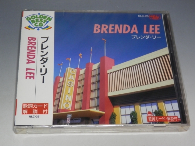 □ 未開封 BRENDA LEE ブレンダ・リー 愛の賛歌/ダイナマイト/エンド・オブ・ザ・ワールド 国内盤CD NLC-25_画像1