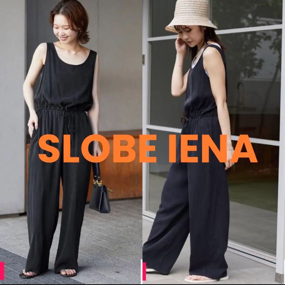 SLOBE IENA スローブイエナフィブリル　オールインワン （ワンピース）