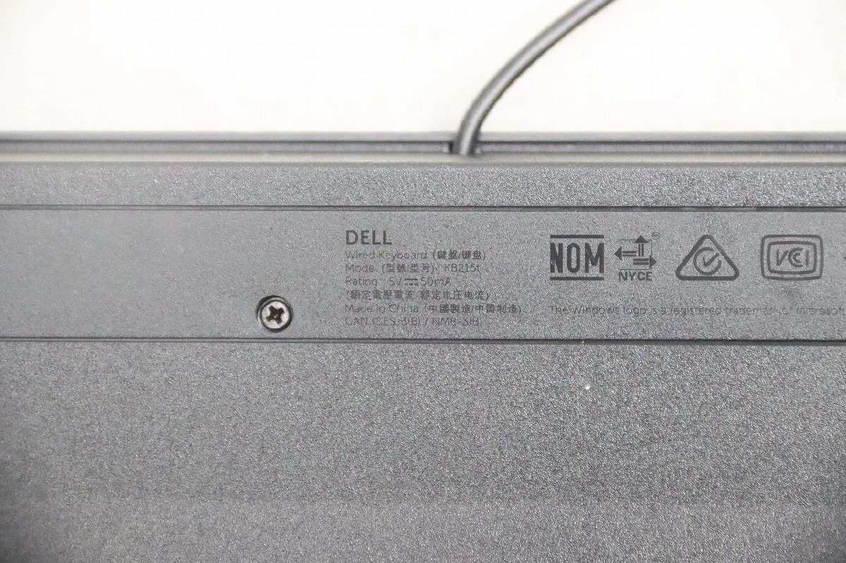 DELL 有線キーボード KB216-BK-JPN(未使用品) の商品詳細 | ヤフオク