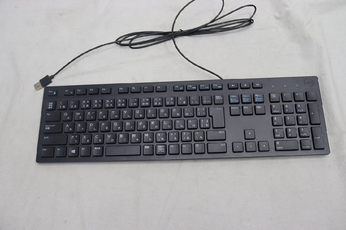 DELL 有線キーボード KB216-BK-JPN(未使用品) の商品詳細 | ヤフオク