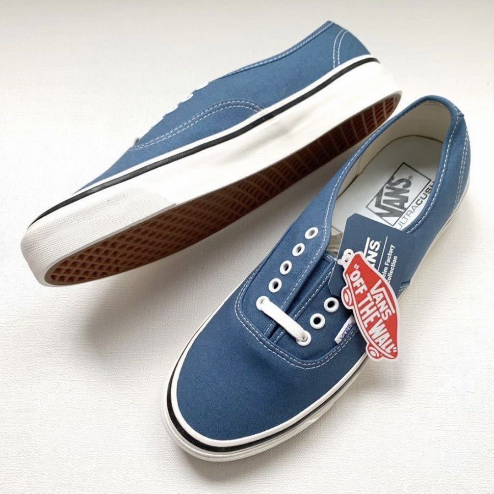 新品レア VANS バンズ アナハイム オーセンティック 44DX 28.5㎝ スニーカー ANAHEIM FACTORY Og ネイビー US企画 ULTRA CUSH印字有 希少_画像7