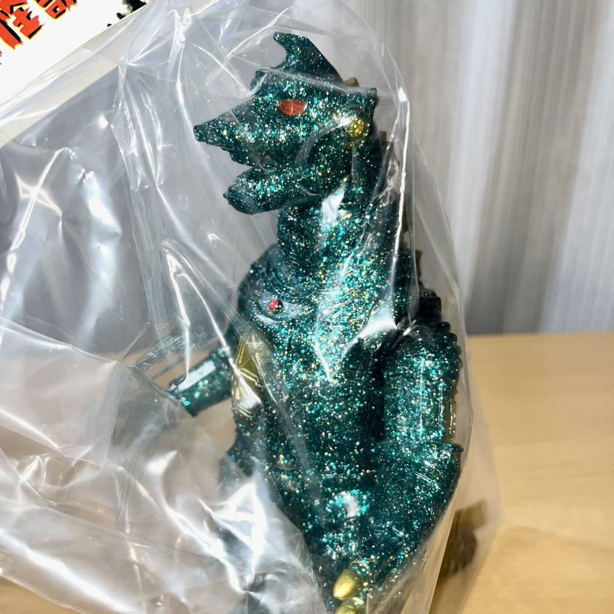 マルサン 350/メカゴジラ ブラック ラメ/ソフビ - メカゴジラ マルサン 350/メカゴジラ ブラック ラメ/ソフビ - メカゴジラ