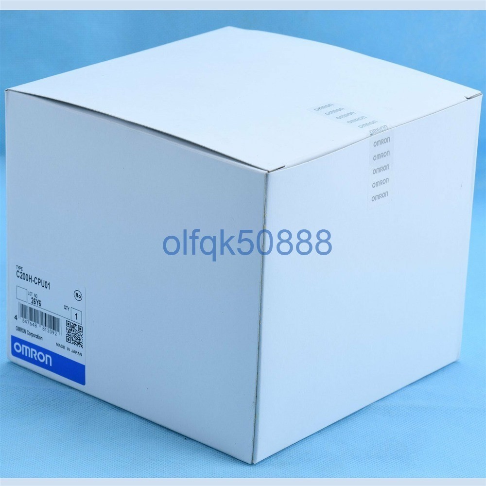 新品◆税込 東京発 代引可◆ OMRON オムロン C200H-CPU01　PLC 【６ヶ月保証】_画像1