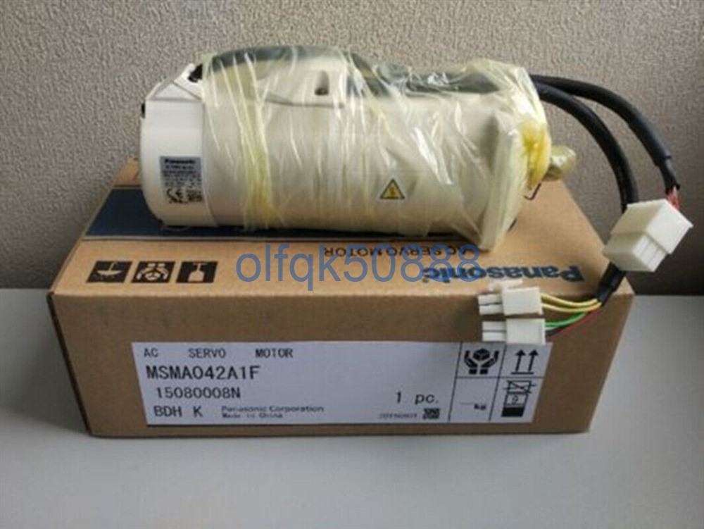 新品◆税込 東京発 代引可◆ PANASONIC/パナソニック サーボモータ MSMA042A1F 【６ヶ月保証】_画像1