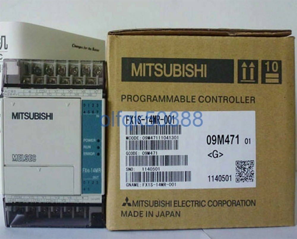 新品◆税込 東京発 代引可◆MITSUBISHI/三菱 PLC FX1S-14MR-001【６ヶ月保証】
