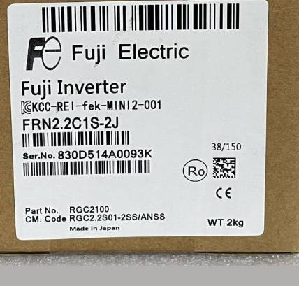 新品◆税込 東京発 代引可◆ FUJI/富士電機 　 FRN2.2C1S-2J　　インバーター【６ヶ月保証】