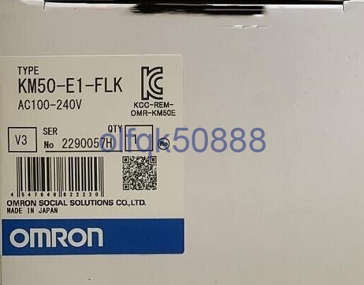 新品◆税込 東京発 代引可◆オムロン 電力量計 KM50-E1-FLK 【6ヶ月保証】